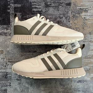 NWT adidas Men’s Multix Sneakers White Brown Size 11